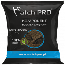 Matchpro gemahlener Rösthanf (grilled hemp) 0,4kg, MHD 01/2027