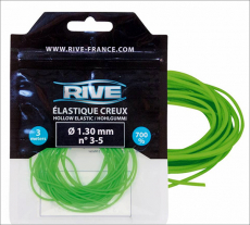 Rive Hohlgummi Pole Elastic 1.3mm bis 2.3mm, 3m, 700% Dehnung