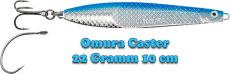 FTM Omura Caster 22 Gramm, 10 cm - Metal Head, UV-Aktiv