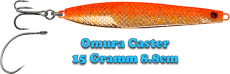 FTM Omura Caster 15 Gramm, 8.8 cm - Carrot Killer, UV-Aktiv