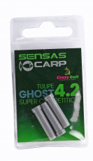 Sensas Hülsen 4.2mm Super Competition Ghost intern, 3 Stück